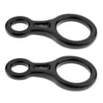thumbnail image 4 of 2pcs Negro 8 Descender Aleación de aluminio 35KN o 7700Lb Equipo de Sunnimix Figura 8 Dispositivo de descenso, 4 of 8