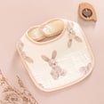 thumbnail image 3 of 5 Pack Baby Bibs for Newborns and Toddlers, Cotton Baby Drool Bibs for Drooling and Teething & Feeding, 3 of 5