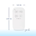 thumbnail image 6 of ADT Blu Keychain Remote, Key Fob with Panic Button, One-Touch Arm and Disarm, ADT Base Compatible, (Plan Required), 6 of 8