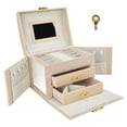 thumbnail image 2 of Portable Jewelry Box,Travel Jewelry Case Portable Jewelry Case Jewelry Storage Box Unmatched Quality, 2 of 8