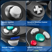 LUXMO 2Pack Gamecube Controller, Wired Gaming Gamepad Controller for GameCube Video Game Console 1.8m/5.9ft