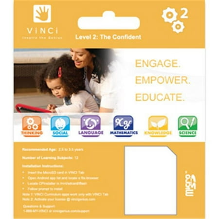 Image of Vinci Sd Card for Vinci Tablet The Confident Level2 - LC2000