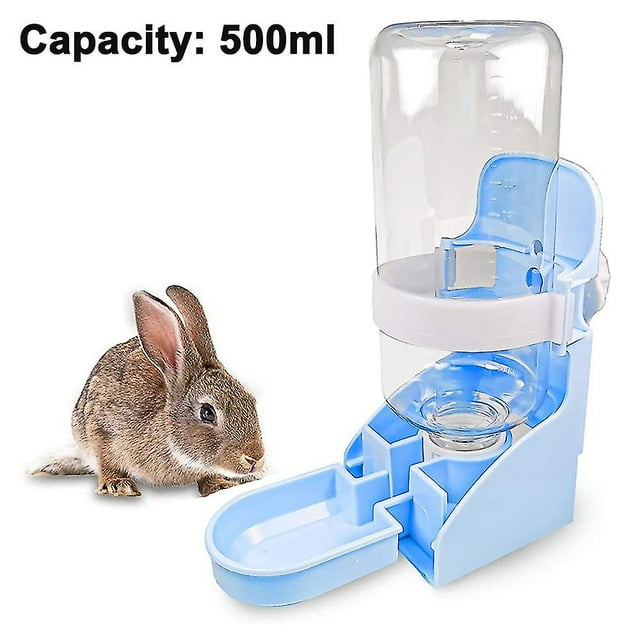 Rabbit Water Bottle, Hanging Water Fountain Automatic Dispenser