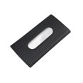 thumbnail image 4 of fastboy Versatile PU Leather Box Napkin Holder Paper Storage for Sun Visor Office or Home Black 1Set, 4 of 6