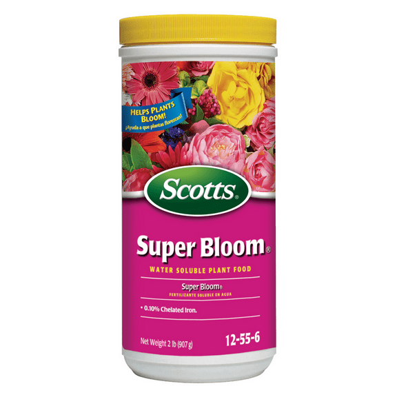 Scotts Super Bloom Water Soluble Plant Food, 2 lb., Feeds Instantly