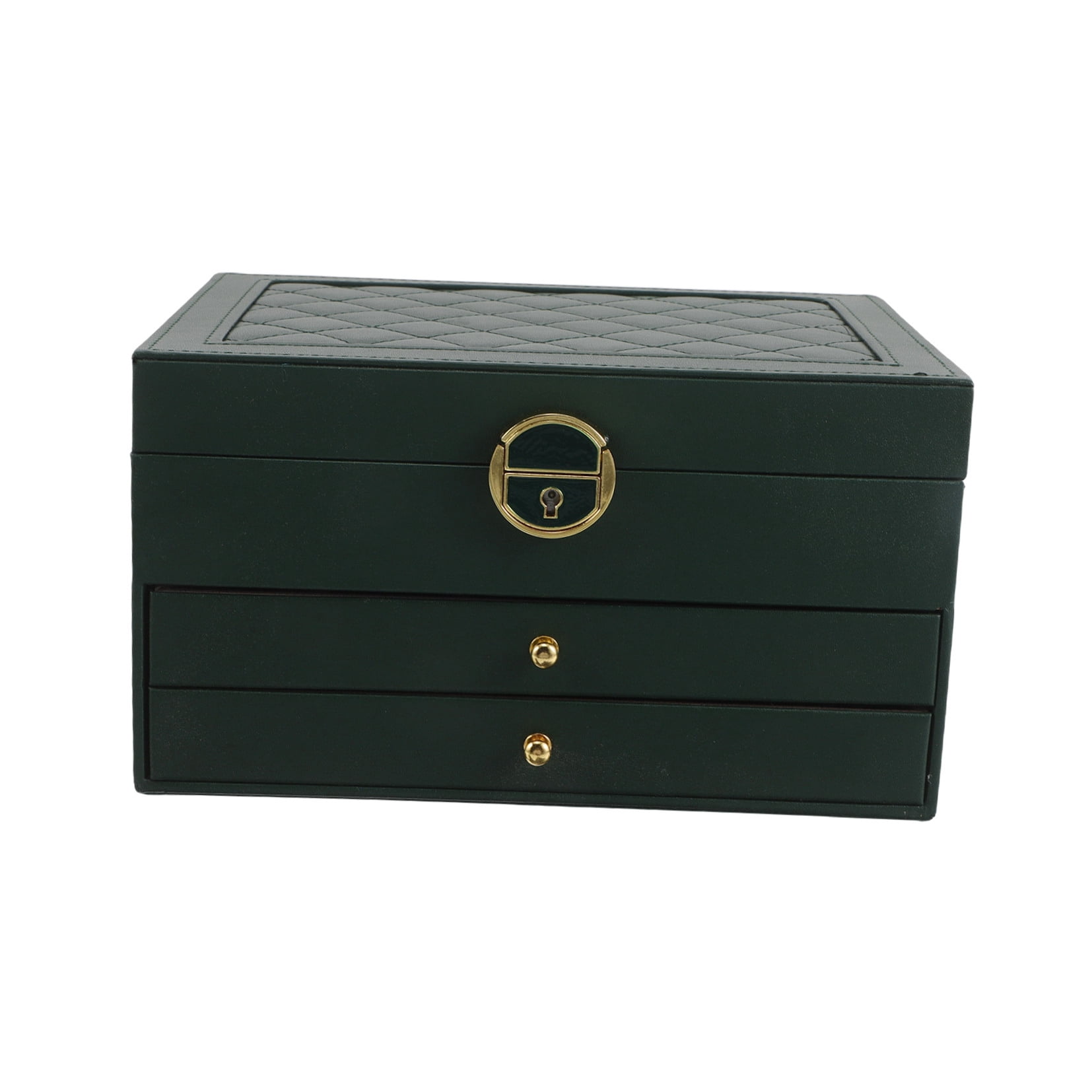 UPOUART Jewelry Box with Multiple Storage Compartments, Stylish Design for Travel and Home Use, 1 Piece Drawer Organizer