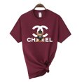 thumbnail image 3 of Camiseta de algodón para mujer, camiseta de manga corta transpirable, ropa Y2K para mujer, estilo Harajuku, Top básico de diseño con cuello redondo, 3 of 5
