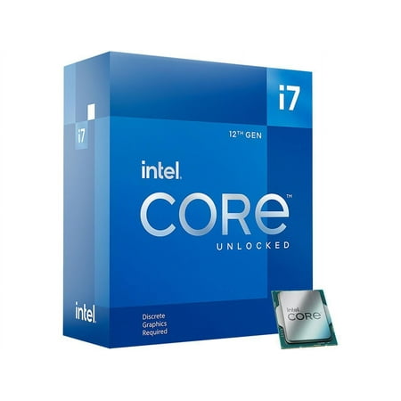 Intel Core i7-12700KF - Core i7 12th Gen Alder Lake 12-Core (8P+4E) 3.6 GHz LGA 1700 125W Desktop Processor - BX8071512700KF