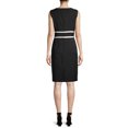 thumbnail image 2 of Evan Picone Women’s Crepe Colorblocked Dress, 2 of 6