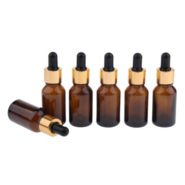 Cuentagotas Recargables de 6 Piezas, Frascos Vacíos, Frascos para 20ml shamjiam Botellas con cuentagotas