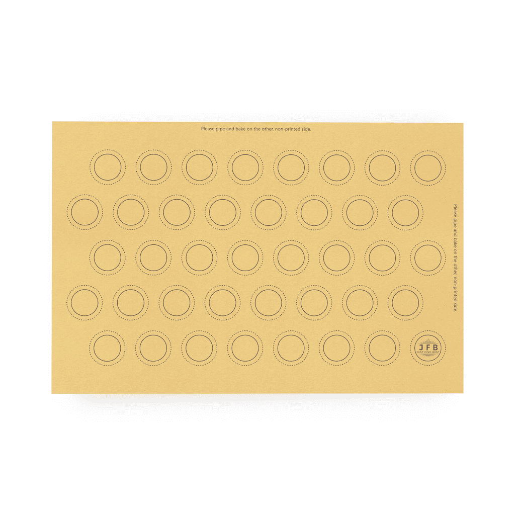Just.Find.Best Macaron Parchment Paper Baking Sheets with Pre-Printed Templates, Pre-Cut 16"x24" - 100 Sheets