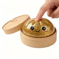 thumbnail image 3 of EGNMCR Stress Relief Toy;Puzzle Stress Relief Toy;Fidget Toy Decompression Big Bun Toy Imitation Of True And False Tool Small Silicone Stress Relieving Release Hand Pinching Stress Ball, 3 of 4
