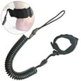 thumbnail image 2 of Surfing 5.5mm  Surfboard Surfing Leash Stand Up Paddle Board Ankle Leash Coiled Cord, 2 of 8