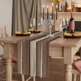 thumbnail image 2 of Table Runners 60 Inches Long Dress Scarves, Brown Beige Wooden Farmhouse Kitchen/Dining Table Runner, Small Coffee Tablerunners, Vintage Farmhouse Retro Art 13x60 Inch, 2 of 9