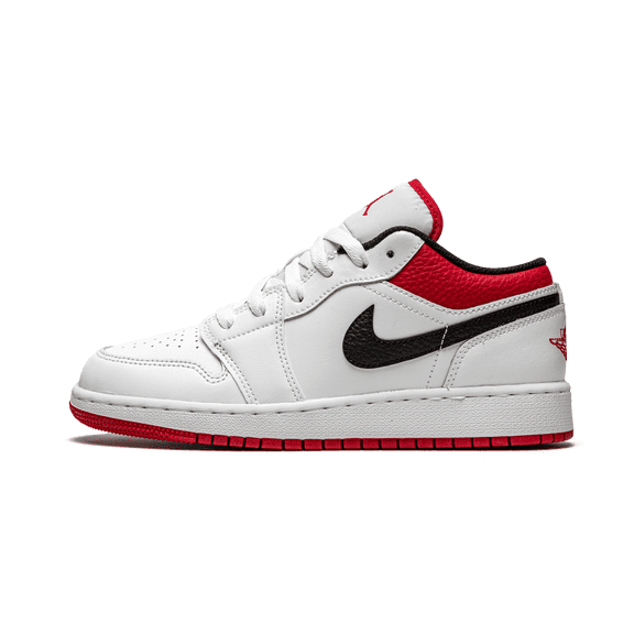 JORDAN GRADE SCHOOL Air Jordan 1 Low GS "White / Gym Red" 553560 118 553560 118 from Stadium Goods