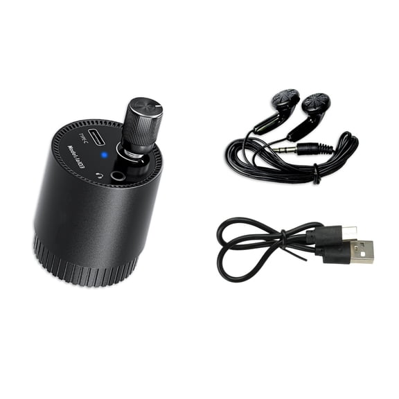 TAPDRA Water Leak Detector for Plumbing Engineers Portable Size Detection Tool Rechargeable Battery 10-12 Hour Working Time