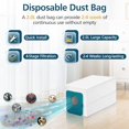 thumbnail image 6 of VCA-ADB953 Dust Bag, 8 Pack Vacuum Bags Replacement for Samsung VCA-ADB95 Bespoke Jet Cordless Stick Vacuum Cleaner Accessories Parts, VS20A95923B/AA, VS20A95923N/AA, VS20A95923W/AA, 6 of 7
