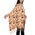 thumbnail image 4 of Xecao Hot Fresh Pizza Pattern Womens Winter Scarf Fall Scarf Oversized Large Scarf for Women Warm Shawl Wrap, 4 of 8