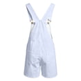 thumbnail image 6 of WAYUTE Mens Bib Overalls Casual Sleeveless Solid Color Wide Straps Jumpsuit with Front Pocket for Lightweight Summer Outdoor Activities, 6 of 6