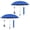 Royal Blue, variant on Porfeet 2 Pcs 48 Inch Beach Umbrella with Clamp, 360-degree Adjustable, UPF50+ Large Umbrella for Beach Chair, Patio Chair, Wheelchair, Camping Chair, Golf Carts,Lake Blue