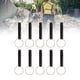 thumbnail image 1 of Silbato De Emergencia De 10 Piezas, Silbato De Seguridad De aleación De Aluminio Con Llavero, Silbato De Supervivencia Fuerte Para Acampar, Senderismo, Pesca, Canotaje,, 1 of 7