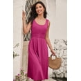 thumbnail image 4 of Vestido de verano Dokotoo 2025 para mujer sin mangas Rosy Small, 4 of 6