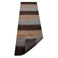 thumbnail image 2 of Rugsotic Carpets Handmade Rugs Hand Knotted Loom Runner 2'6''x10' Brown Beige Wool for Indoor Use, 2 of 5
