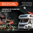 thumbnail image 3 of Camco Rhino RV Sewer Macerator Pump System 12V 15ft Hose, 3 of 8