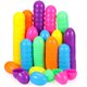 thumbnail image 1 of Huevos de pascua de plástico Aitsite, paquete de 98 unidades, varios colores, con juguetes, 1 of 7
