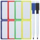 thumbnail image 1 of 1 Set Magnetic Label For Whiteboard Reusable Dry Erase Magnet Sticker Tag, 1 of 2