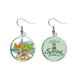 thumbnail image 1 of Alemania Munchen hito arquitectura Colgante decorativo temporada pendientes de primavera joyas Unbranded M, 1 of 3