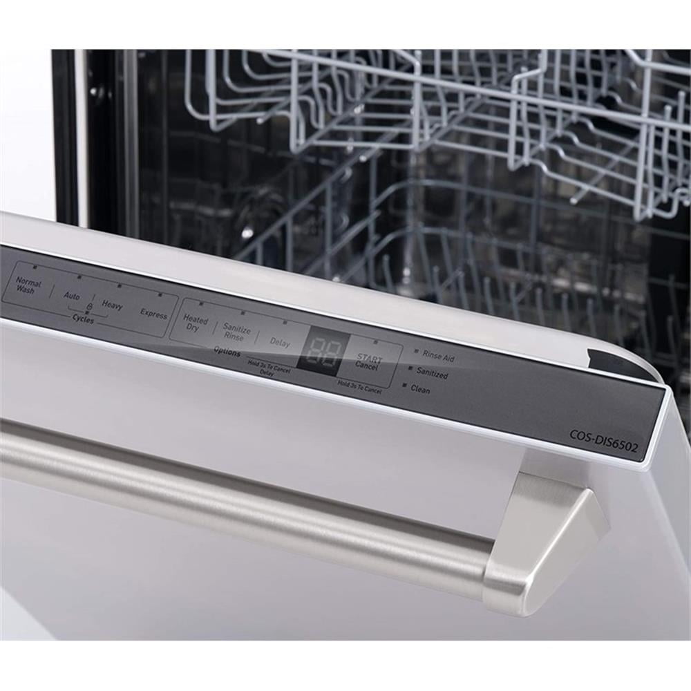 Cosmo 48 in. Gas Range & Dishwasher & Wine Cooler & Refrigerator Set - LP Kit