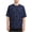 Blue, variant on Men's Geometric Camo Raglan T-Shirt, Short Sleeve Breathable Casual Tee, Modern Streetwear Top, Gifts for Him, M-5XL