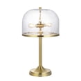 thumbnail image 2 of Safavieh Daye 11.75" Glam Metal Table Lamp, Clear/Gold, 2 of 5