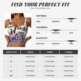 thumbnail image 6 of Lsque Not All Those Who Wander Are Lost Printed Women'S Sports Bra, Compression, Moisture Wicking, High-Impact Sports Bra For Women,Supportive sports bra-X-Large, 6 of 9