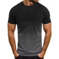 thumbnail image 3 of Camiseta De Manga Corta Con Estampado Muscular Degradado, 3 of 3