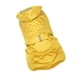 thumbnail image 5 of Impermeable para perros grandes, con capucha, impermeable, para exteriores, para mascotas Amarillo 4XL, 5 of 9