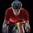 thumbnail image 3 of SHISUYAN 2pcs Bike Cycling Silicone Head Front Rear Wheel Safety Light Lamp Set Bright Waterproof Bike Accessories (Red+Green), 3 of 8