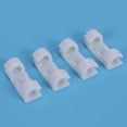 thumbnail image 3 of 60Pcs/Lot Wire Fixing Clamp Clip Desktop Wire Clear Up Clips Holder Clamps Cable Clip Device USB Cord Clips(White), 3 of 8