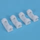 thumbnail image 3 of 60 Pcs/Lote Fijación de Alambre Clip de Sujeción Cable de Escritorio Despejar Clips Titulares de Clip Clip de Cable Dispositivo de Cable USB Clips Holder Organizador (Blanco), 3 of 8