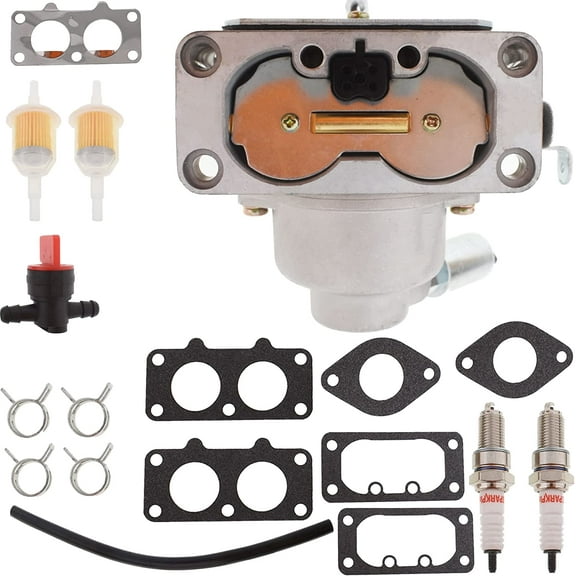 waltyotur 499804 Carburetor with Replacement for Briggs & Stratton 699709 791230 799230 20HP-25HP Intek Twin Part John Deere MIA10632