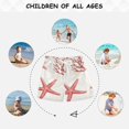 thumbnail image 6 of FORMRS Boys Swim Trunks Quick Dry Mesh Liner Boardshorts Sizes XS-XL, White Starfish, 6 of 7