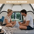 thumbnail image 4 of GVDV 2-3 Person Camping Tent, Instant Pop Up Tents for Camping- 60s Automatic Easy Setup Tent, Double-Layer Waterproof & Windproof Instant Tents for Hiking Backpacking, 4 of 10