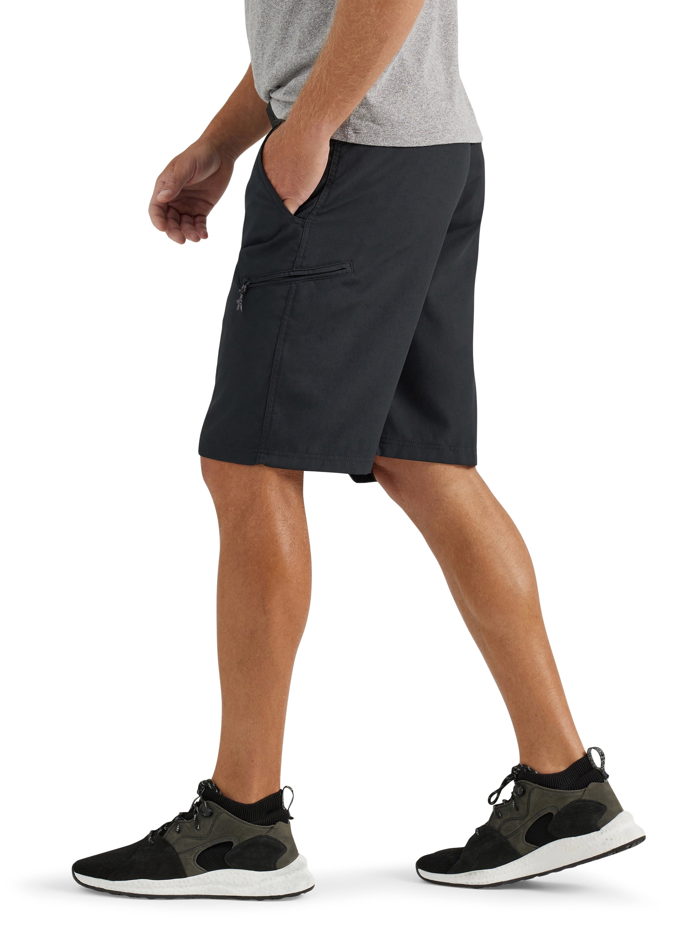 Wrangler Men's and Big Men's Outdoor Performance Side Elastic Waist Short (30-48)