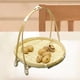 thumbnail image 3 of Organizador de canasta de almacenamiento de bocadas de cesta de fruta de bambú, bandeja de pan para hornear, decoración, soporte, cesta de almacenamie Beige 1 Capa, 3 of 5
