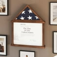 thumbnail image 3 of BizChair 3 x 5 Solid Pine Wood Flag Shadow Box, 3 of 10