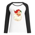 thumbnail image 1 of Camisas Navideñas Para Mujer, Camisetas de Manga Larga, Regalo de Temporada Navideña, Blusa Con Costuras A Juego Para Mujer Odeerbi  ODB205507, 1 of 7