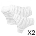 thumbnail image 1 of Calzoncillos desechables,Calzoncillos desechables Ropa interior Tela no tejida,Bragas Malla Elástico alto Diseño de cintura media SPA,Cómodo Agradable para la piel Transpirable Salón de, 1 of 7