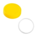 thumbnail image 1 of FEISHENTT Wide Mouth Regular Mouth Mason Jar plastic Lids Fits Ball, Kerr & More Storage Caps for Canning Jars, 1 of 3