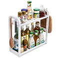 thumbnail image 1 of 2/4Tier Spice Rack Kitchen Organization and Countertop Storage Spice Organizer Wire Rack,Rustic Chicken Spice Rack,Spice Bottle Storage Rack Jar Bottle Rack, 1 of 6